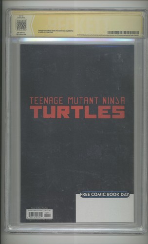 Teenage Mutant Ninja Turtles Día del Cómic Gratis 2019 CBCS 9.2 SS - Imagen 2 de 2