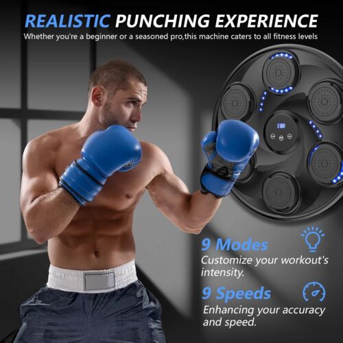 Boxmaschine Wandhalterung Bluetooth Musik elektronisch Boxen Training Stanzen UK - Bild 4 von 7