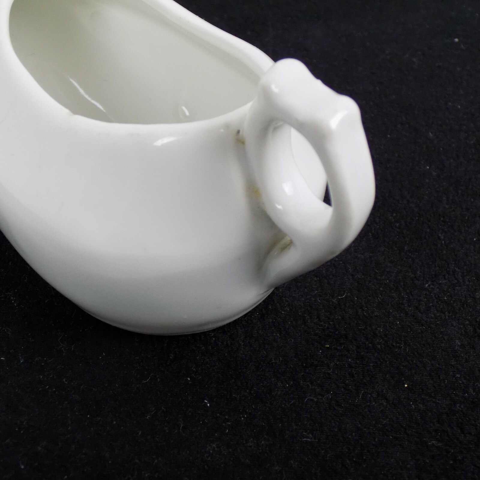 VINTAGE White Porcelain Pap Boat Infant Invalid Feeder