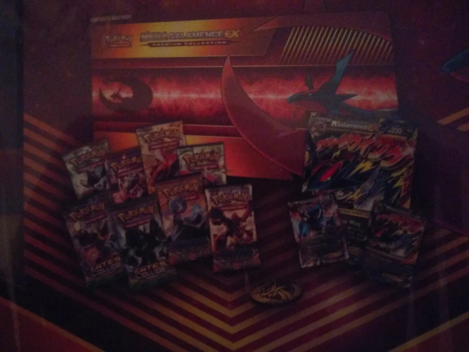 Pokemon TCG: Mega Salamence-EX Premium Collection Trading Card Game Kit Box Seal - Image 4 of 4