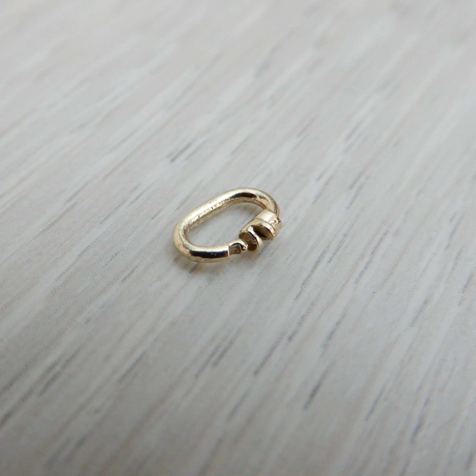 5x 9ct Yellow Gold LINK LOCK JUMP RING For Easy Jewellery Repairs BRAND NEW eBay