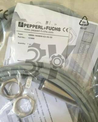 One Pepperl+ Fuchs Inductiver Sensor NBB8-18GM50-E2-3G-3D New