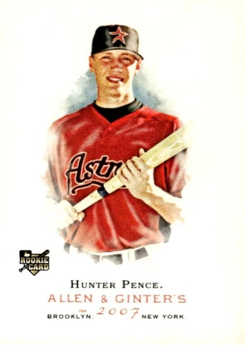 2007 Topps Allen & Ginter #119 Hunter Pence RC Houston Astros