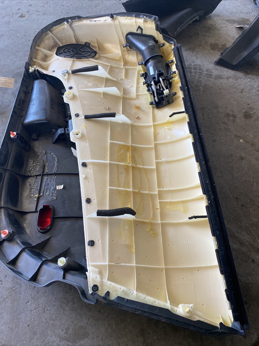 03-08 Nissan 350Z Front Left Driver Door Panel Finisher Card 80901