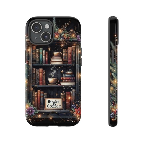 Bookish Coffee Lover Phone Case for iPhone, Samsung Galaxy, Google Pixel | X32 - 第 45/272 張圖片