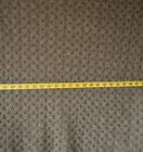 Taupe Mocha Brown Open Polycotton Chenille Knit Fabric No Stretch 46X60 Inches