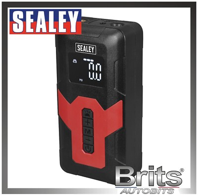 #ad Sealey 12V Tyre Inflator Power Bank with LED Worklight amp; USB Output GBP 64.17