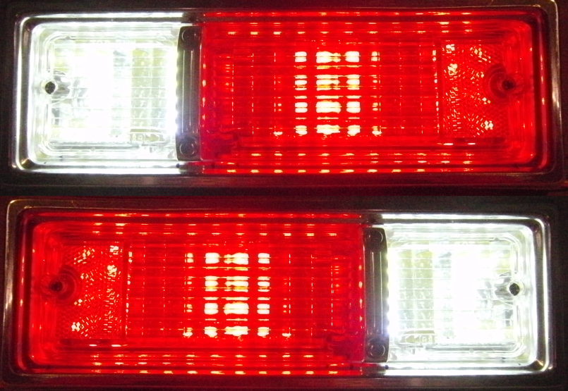 DIGI-TAILS Sequential LED Tail/Backup Light Panel Set 1968-1969