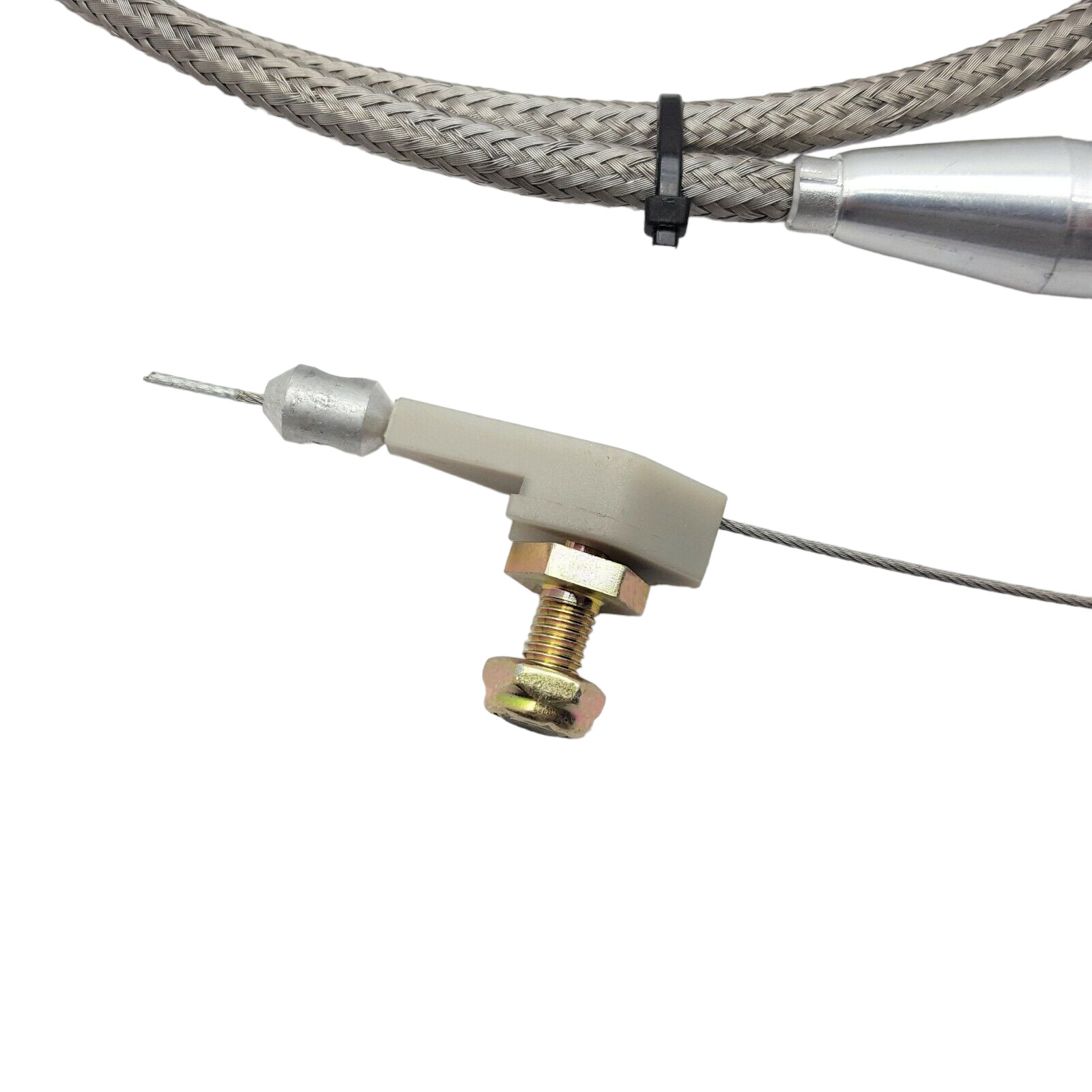 700R4 Stainless Braided Transmission Kickdown Detent Cable Chevy GM