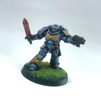Lieutenant Space Wolves - bemalt - Warhammer 40K Games Workshop X11262