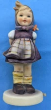Vintage Goebel Hummel Which Hand #258 Girl 5 1/4" Collectible Figurine 1963