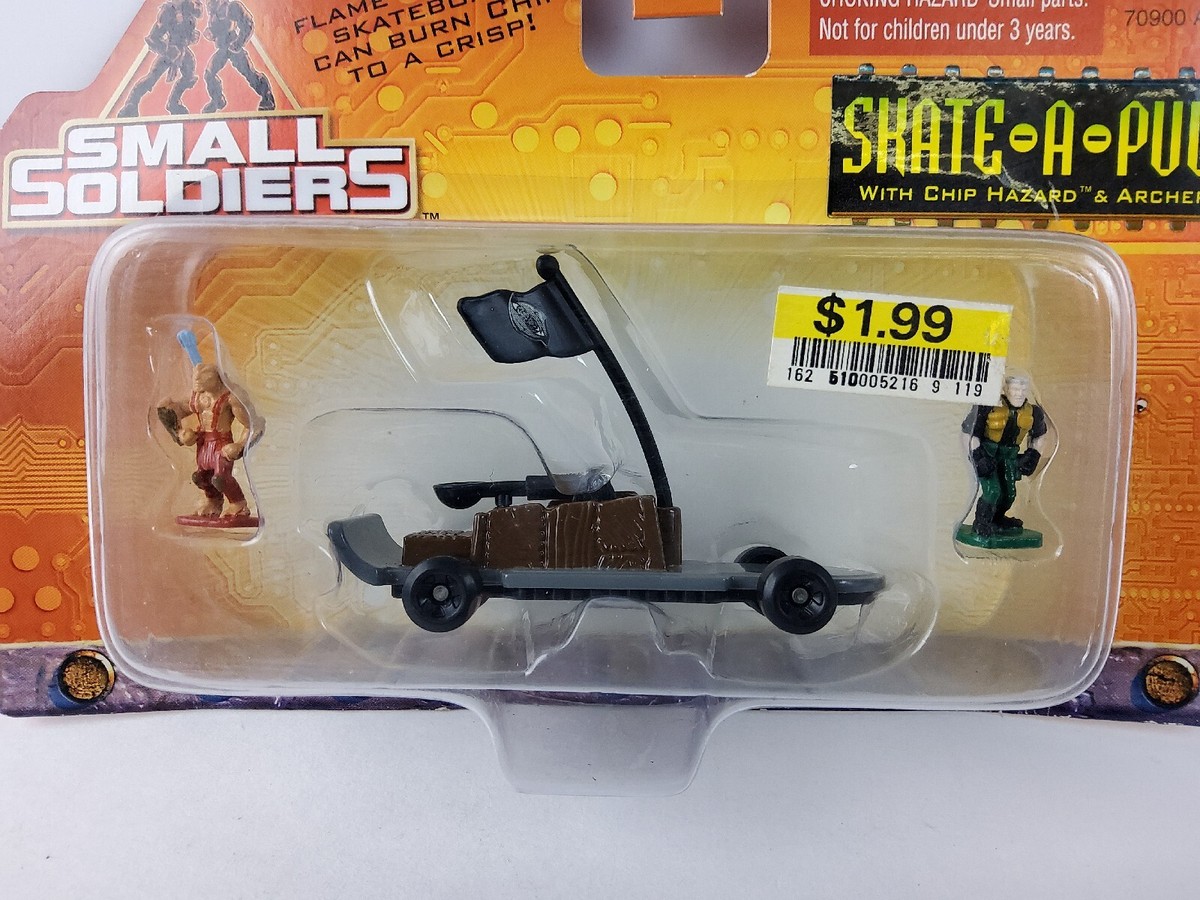 Small Soldiers アーチャー & チップハザード フィギュア Small Soldiers Skate A Pult Chip Hazard & Archer Micro