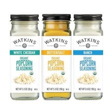 Watkins Popcorn Seasoning Multi-Flavor Variety Pack 3-Pack 1 White Cheddar 3....