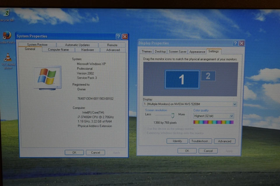 Dell Latitude E6430 Intel Core i7-3740QM 4GB RAM 640GB HDD Windows XP NVS 5200M - Image 4 of 4