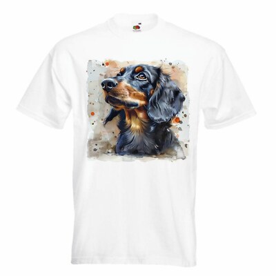 T-Shirt Dackel Dachshund Teckel Jagdhund Jagt Dackelwelpe Dackelschule Da 402871