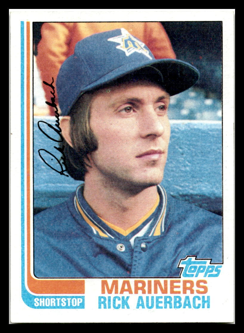 1982 Topps #72 Rick Auerbach  EX/ NRMT