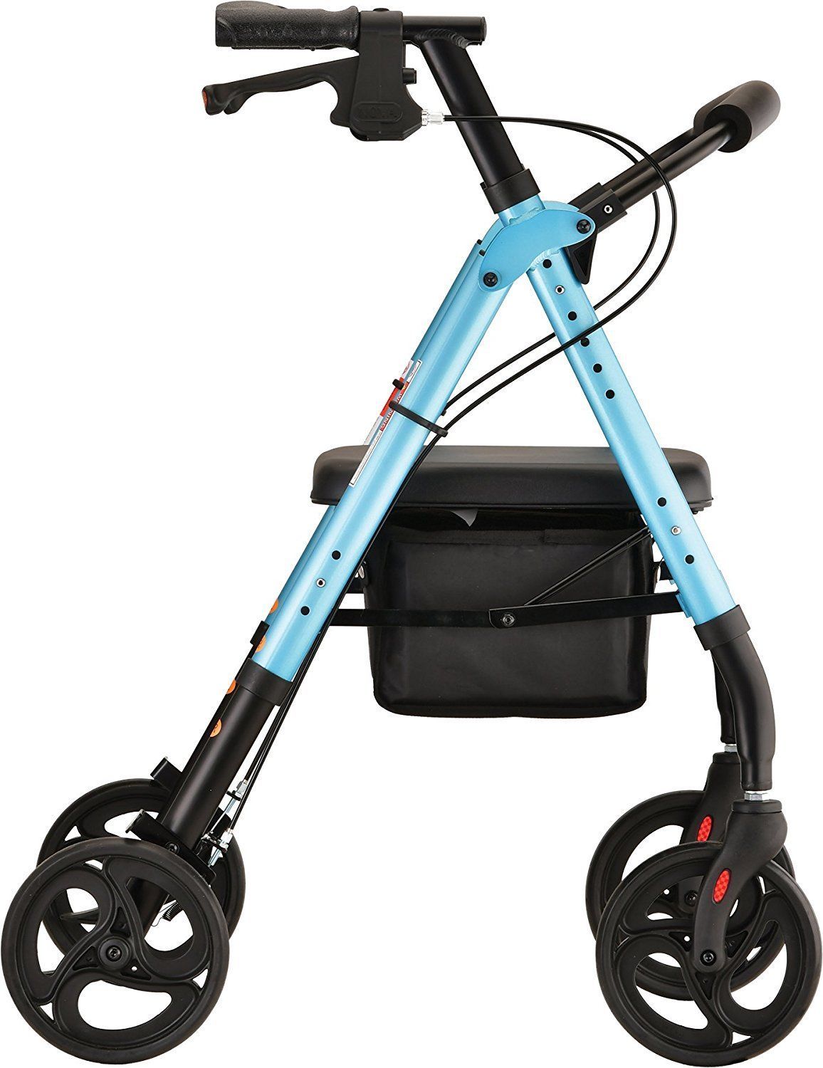 nova-star-8-mod-4258-rollator-adjustable-folding-walker-5-colors-ebay