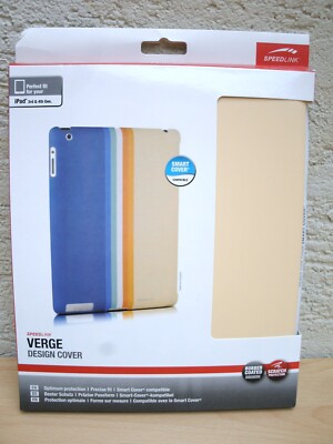 Design Cover Verge blau/beige/Design Hartschale für Apple iPad Neu