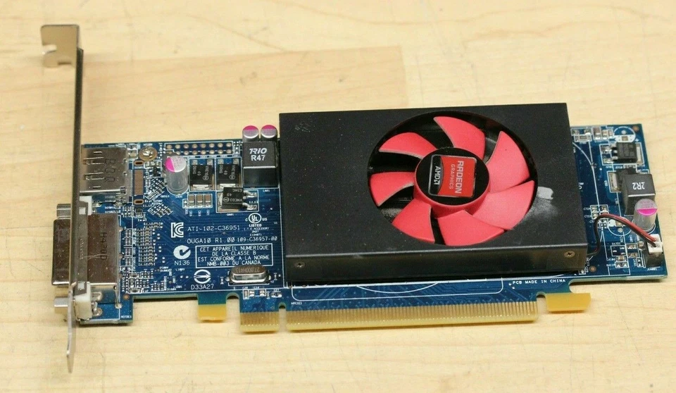 AMD Radeon HD 8490 HD8490 1GB Dell 0J536J DVI Display Port Video Card - Image 4 of 4