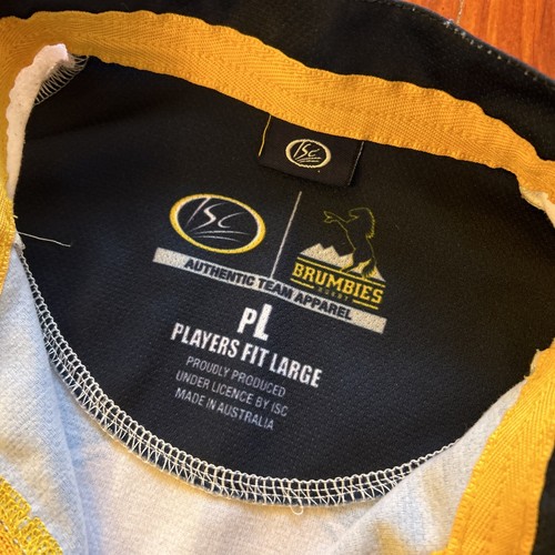 Vintage Brumbies Rugby Union Jersey Player’s Fit L 42 2006-2008 Alternate rare? - Picture 5 of 10