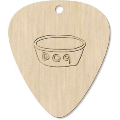 7 x ''Dog Bowl'' Gitarren-Plektren/Anhänger (GP00006603)
