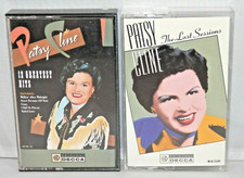 2 Patsy Cline Audio Cassettes 12 Greatest Hits  The Last Sessions - Decca