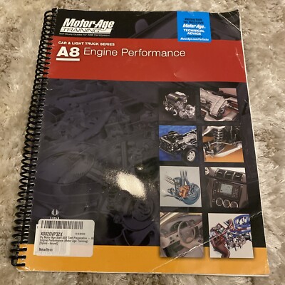 Motor Age Training Self Study Guide For ASE Certification- A8-Engine Performance