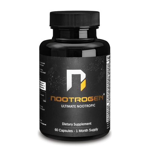 Nootrogen | Broad Spectrum Nootropic Supplement, Brain, Focus, Calm, 60 Capsules
