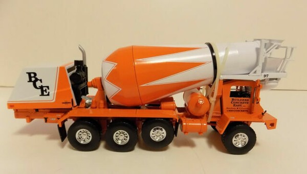 front discharge concrete truck toy