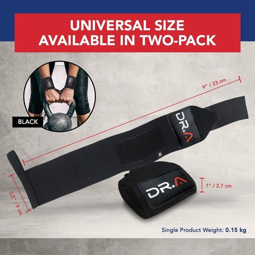 Doctor-Developed Gym Wrist Wraps/Lifting Wrist Straps for Weightlifting - Picture 5 of 6
