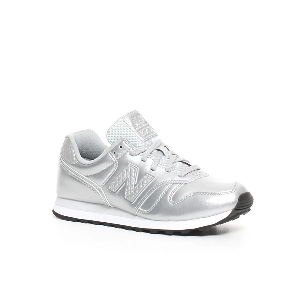 Scarpa da ginnastica donna new balance WL373GCC2 colore argento bianco - Immagine 2 di 4