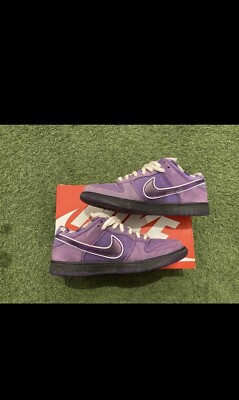 Men's 8.5 Nike SB Dunk Low x Concepts PURPLE LOBSTER Rep Box (Read