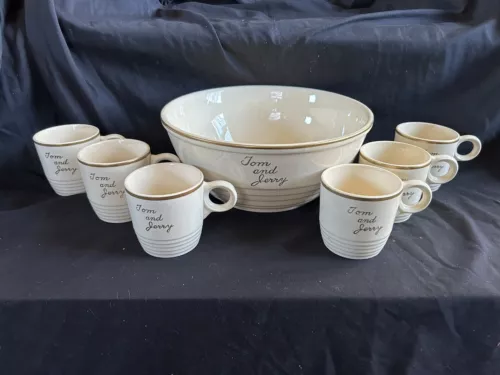 Tom And Jerry Punch Bowl EXCELLENT Condition