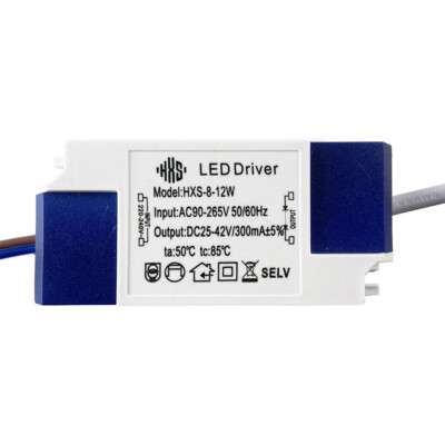 LED Driver Constant Current 12V 24V 3W 18W 24W 300ma 36W 7W 8-12W - Foto 4