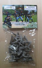 1:32 American Civil War Dismounted Cavalry Plastic Toy San Diego 15 GRAY NEW PK