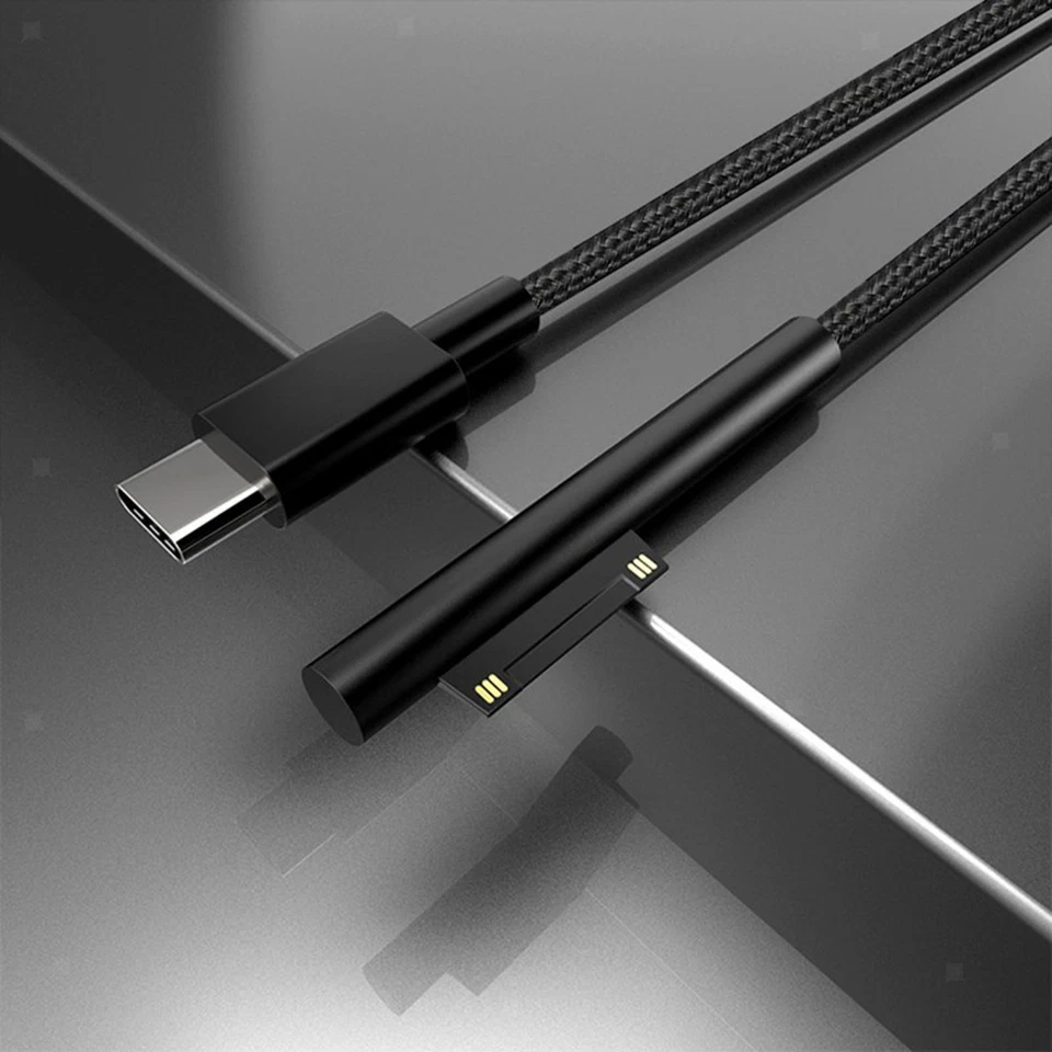 Tablet Charging Cable Type C Power Accessories Cable for Microsoft Surface - Image 2 of 4