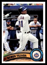 2011 Topps #625 Ruben Tejada   New York Mets