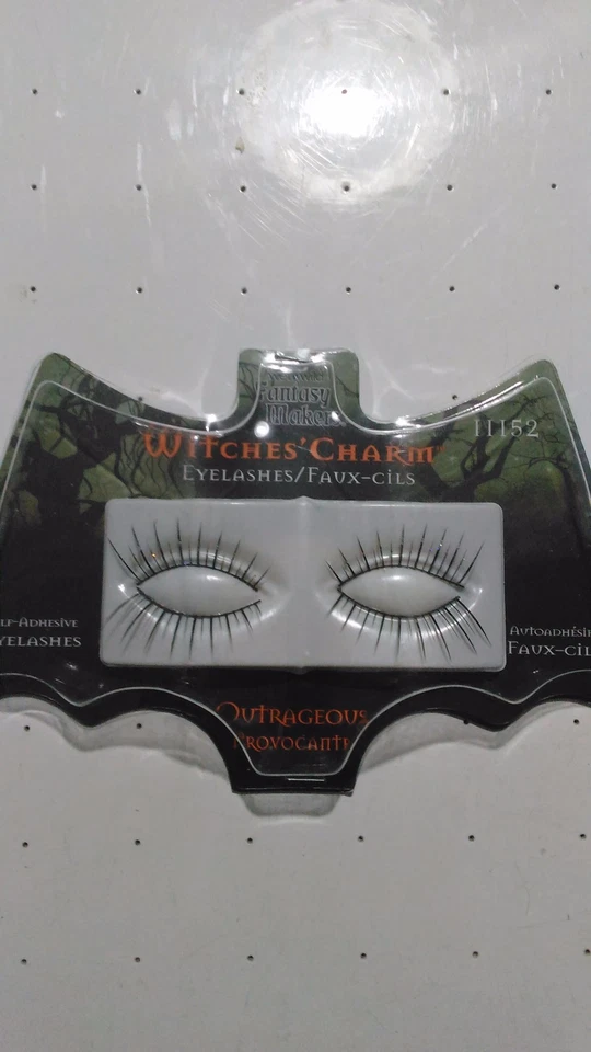 17 pares de pestañas postizas especiales fetiche/fantasía y 1 pintura corporal Foto 2 de 4