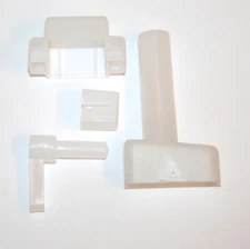 Rife Sight Cover 4 Pcs. "White Color" – NEW 