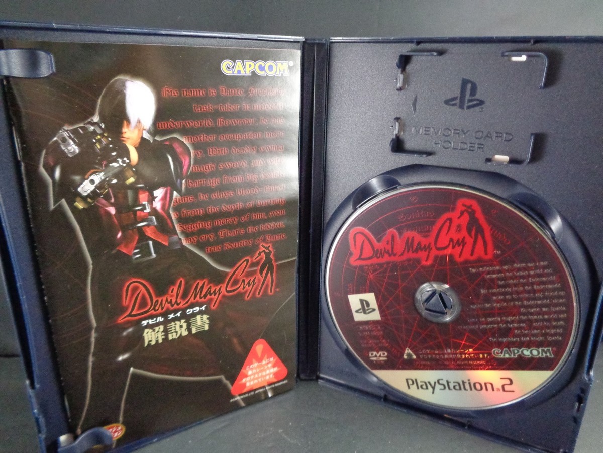 Devil May Cry JAPAN Import Sony PlayStation 2 COMPLETE Game 