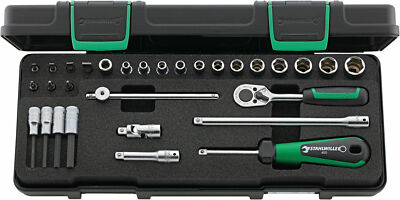 Stahlwille SOCKET SET 1/4'' 96011134 Set with  30 Psc. 40/23/7 KN