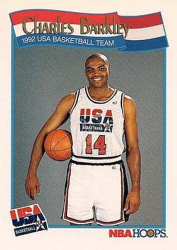 #575 Charles Barkley - USA - 1991-92 Hoops Basketball