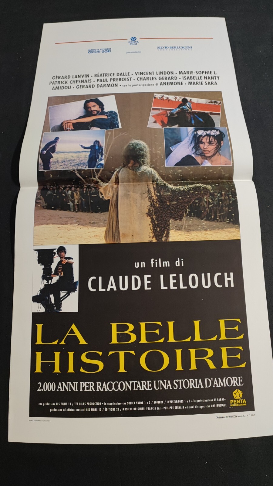 Locandina originale film La belle histoire (1992) - Regia di Claude Lelouch