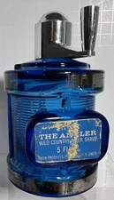 Vintage Avon, The Angler, Blue Fishing Reel, Empty, No Box, #1137