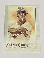 2020 Topps Allen & Ginter Baseball #4 - Larry Doby - Cleveland Indians