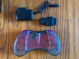 Sega Saturn black console system + Saroo cartridge + wireless controller lot