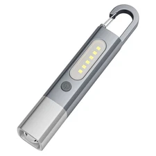 Rechargeable LED Flashlight Super Bright Flashlight with Hook, Flash Light