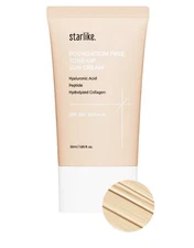Starlike Foundation Free Tone Up Sun Cream SPF 50+ [Brightening / Anti-Wrinkle]