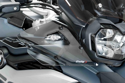 Puig Front Upper Wind Deflectors Clear BMW F 850 GS & Adv. 18 - 23 - Picture 5 of 6