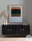 Renegade Furniture Laverne Bluestone Sideboard Black Stone Top Modern 4-Door — photo 4
